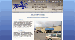 Desktop Screenshot of mcgowangrocery.com